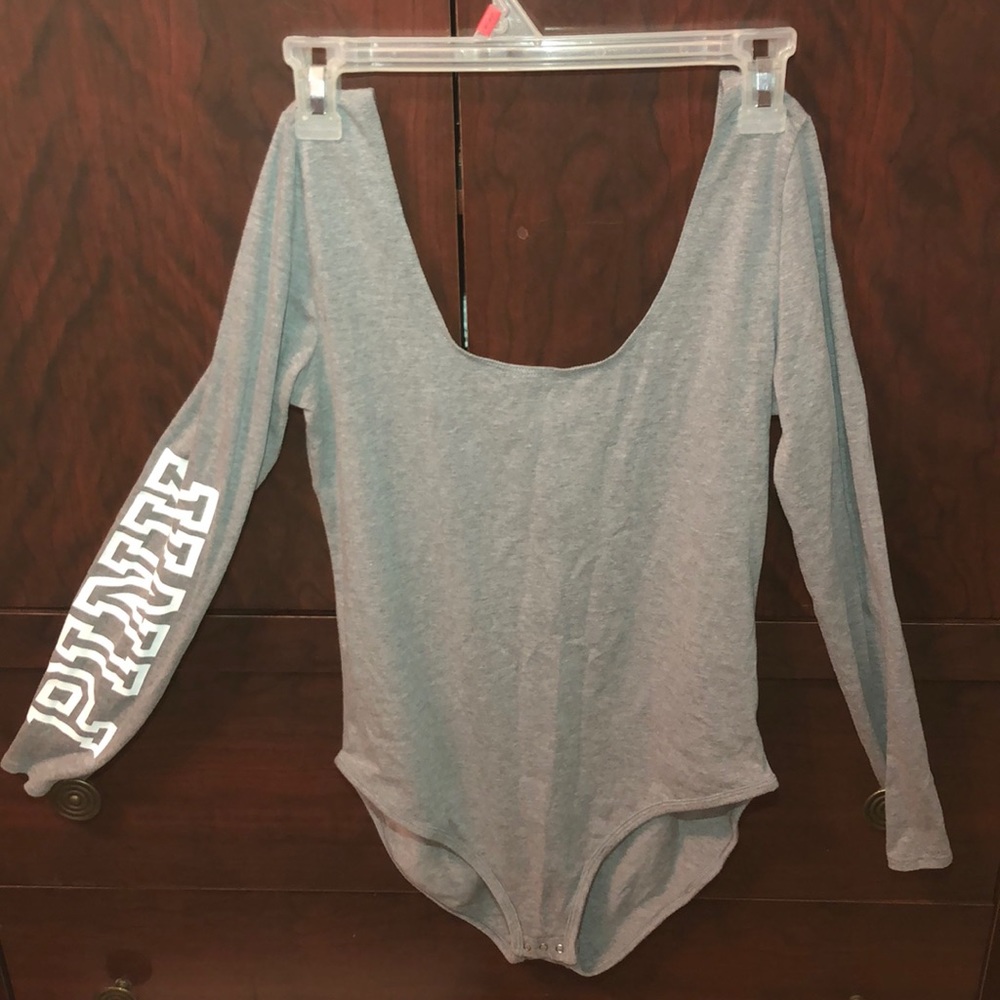 Long sleeve body suit.
